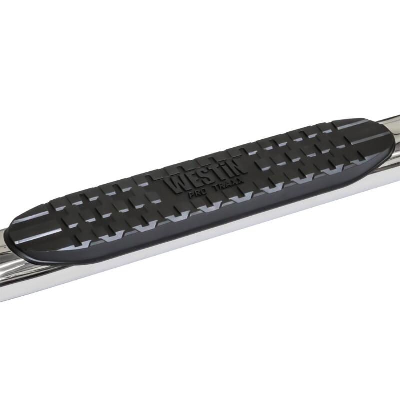 WES Nerf Bars - PRO TRAXX 4 - Westin 2009-2018 Dodge/Ram 15/25/3500 Crew Cab PRO TRAXX 4 Oval Nerf Step Bars - SS