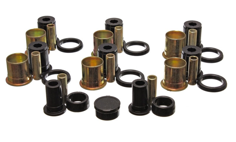 ES Cntrl Arm Bushings - Black - Energy Suspension GM Control Arm W/Thrust Washer - Black