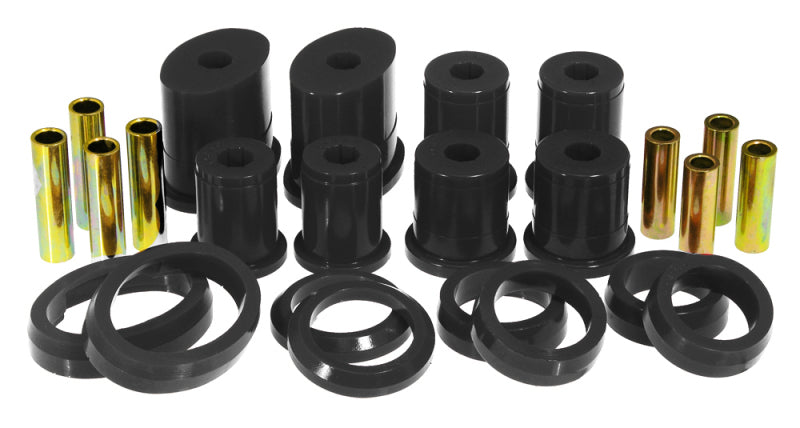 PRO Control Arm Bushings - Blk - Prothane 99-04 Ford Mustang Rear Lower Oval Control Arm Bushings - Black