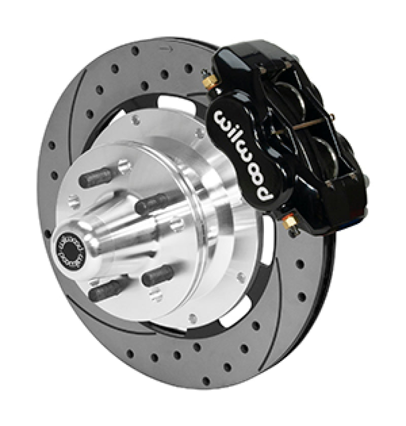 WIL Rotor Kit - Wilwood Forged Dynalite Front Brake Kit 12.19in SRP Drilled/Slotted Rotor
