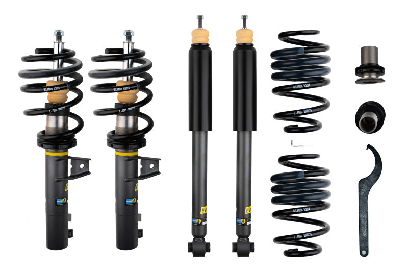 BIL Evo Series Coilover Kits - Bilstein 15-20 Audi A3 / 15-19 Volkswagen Golf R / 15-22 GTI EVO S Front & Rear Suspension Kit