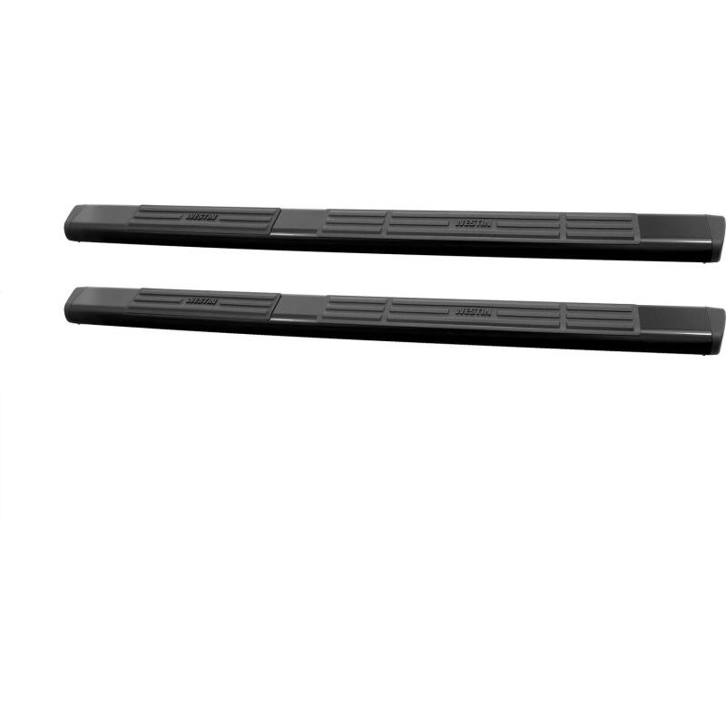WES Nerf Bars - Premier 6 - Westin Premier 6 in Oval Side Bar - Mild Steel 75 in - Black