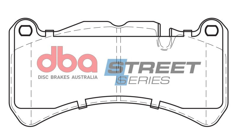 DBA Street Series Brake Pads - DBA 15-21 Subaru WRX STI Front Street Series Brake Pads