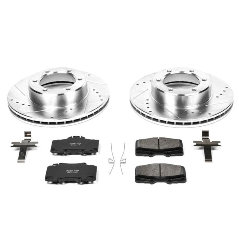 PSB Z23 Evolution Kit - Power Stop 91-95 Toyota 4Runner Front Z23 Evolution Sport Brake Kit