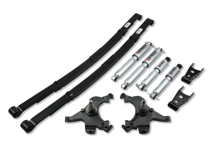 BT Lower Kit w SP Shocks - Belltech LOWERING KIT WITH SP SHOCKS