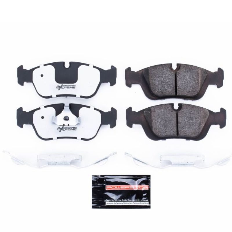 PSB Z26 Extreme Brake Pads - Power Stop 91-98 BMW 318i Front Z26 Extreme Street Brake Pads w/Hardware