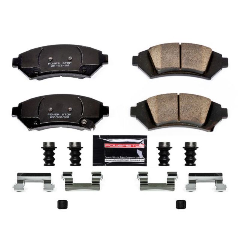 PSB Z23 Evolution Brake Pads - Power Stop 2005 Buick LeSabre Front Z23 Evolution Sport Brake Pads w/Hardware