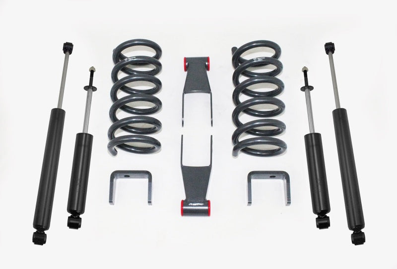 MXT Lowering Coils - MaxTrac 98-09 Ford Ranger 2WD 6 Cyl (Non StabiliTrak) 2in/3in Lowering Coil Kit