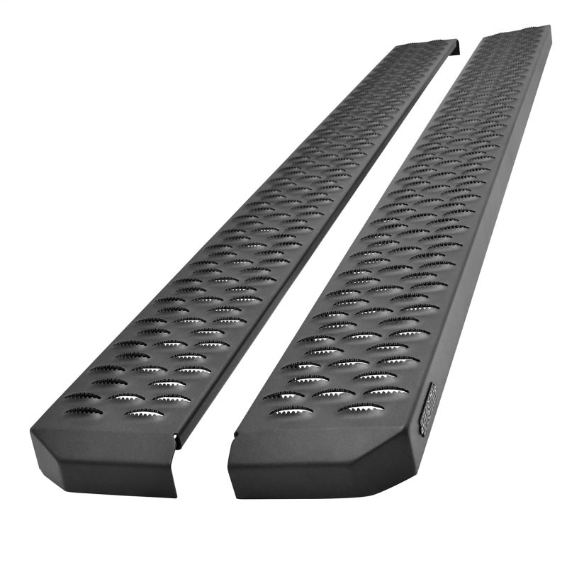 WES Running Boards - Grate - Westin Grate Steps Running Boards 68 in - Textured Black