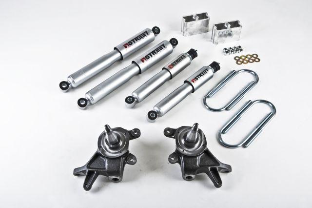 BT Lower Kit w SP Shocks - Belltech LOWERING KIT WITH SP SHOCKS