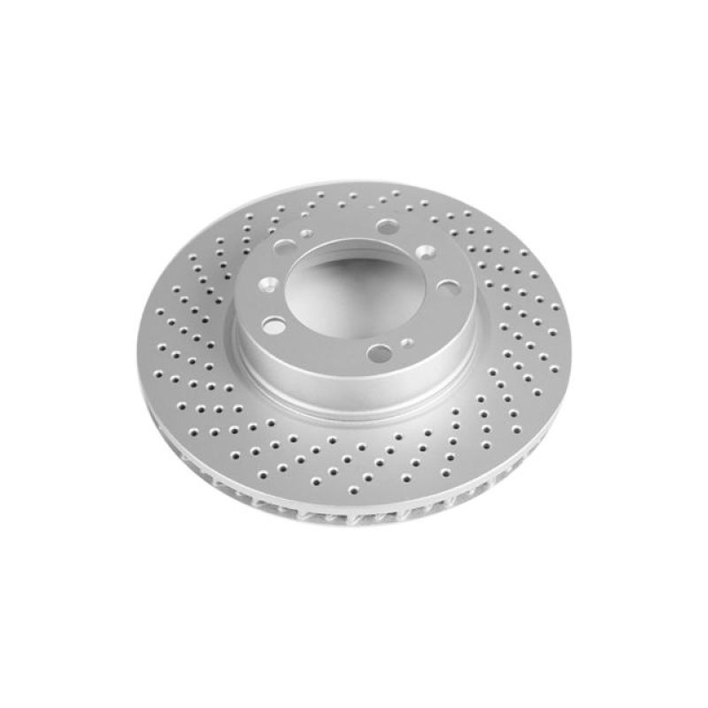 PSB Evolution Coated Rotor - Power Stop 99-08 Porsche 911 Front Left Evolution High Carbon Geomet Coated Rotor