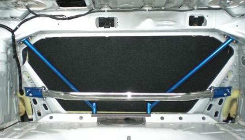 CUS OS Rear Strut Bars - Cusco Strut Bar OS Rear FD2 Civic Si *replaces OEM Bar*