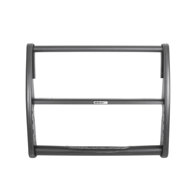 GOR Step Guard - 3000 -Tex Blk - Go Rhino 19-24 Ram 1500 (Excl. Rebel/Sprt) 3100 Series StepGuard Center Grille Guard ONLY - Tex. Blk