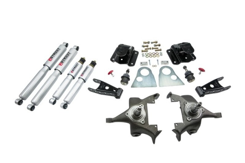 BT Lower Kit w SP Shocks - Belltech LOWERING KIT WITH SP SHOCKS