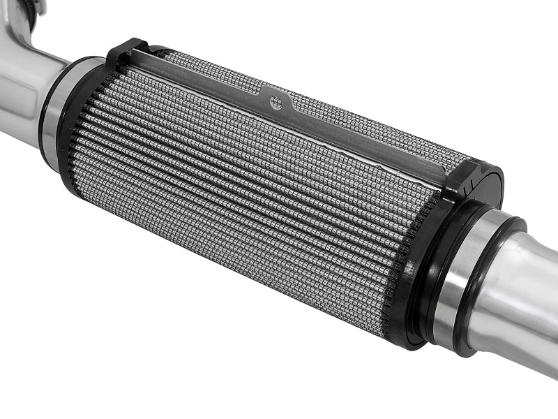 AFE Takeda Stage-2 Cold Air Intakes - aFe Takeda Intake Stage-2 Polished Pro DRY S 09-17 Nissan 370Z V6 3.7L