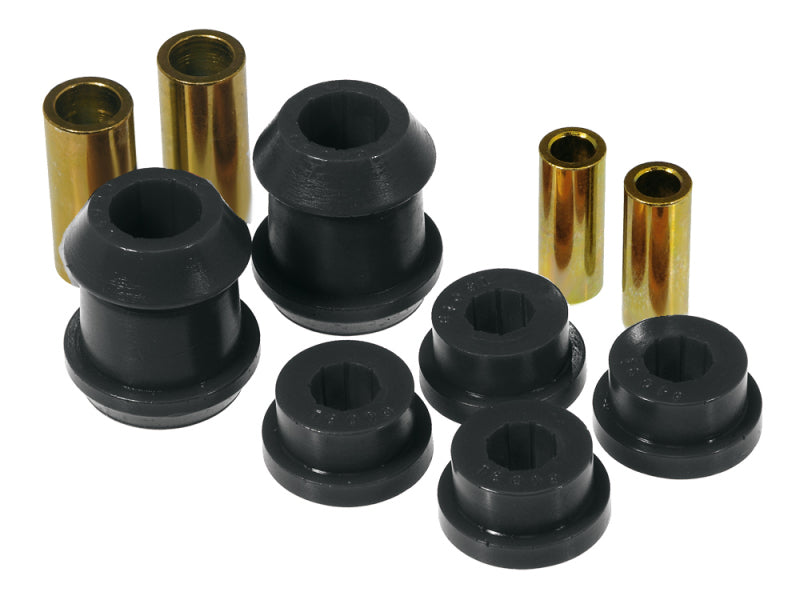 PRO Control Arm Bushings - Blk - Prothane 92-95 Honda Civic/Del Sol Front Lower Control Arm Bushings - Black