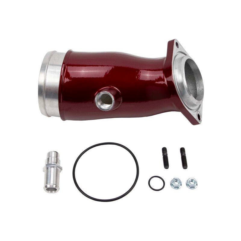 WCF Intake Horn - Wehrli 17-24 Duramax L5P High Flow Intake Horn - WCFab Red