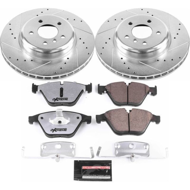PSB Z26 Street Warrior Kit - Power Stop 14-16 BMW 535d Front Z26 Street Warrior Brake Kit
