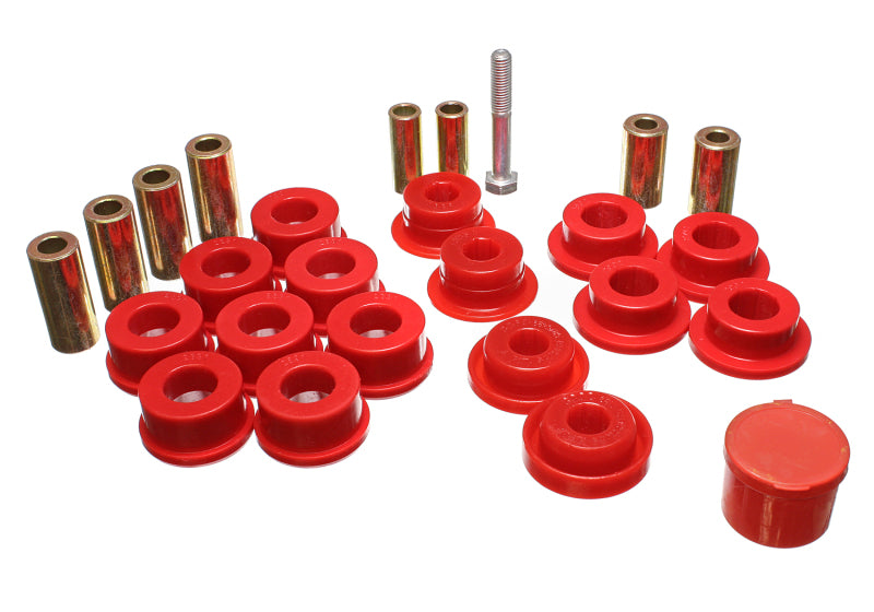 ES Cntrl Arm Bushings - Red - Energy Suspension Control Arm Bushings - Front - Red