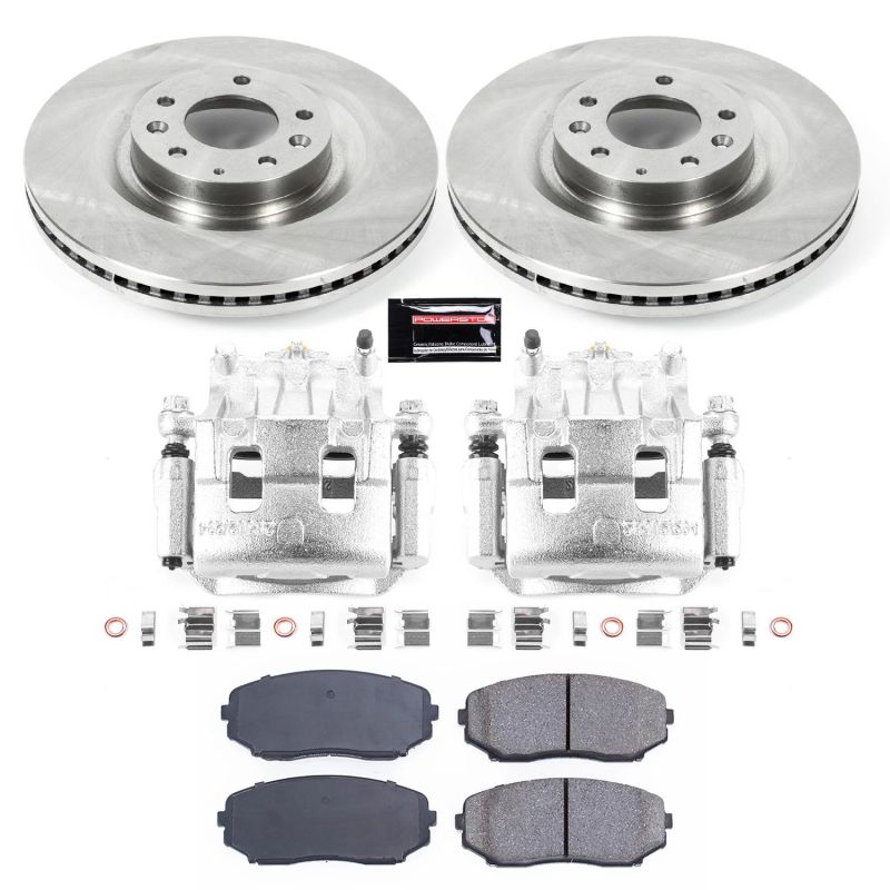 PSB Autospecialty Caliper - Power Stop 11-15 Mazda CX-9 Front Autospecialty Kit w/Cals