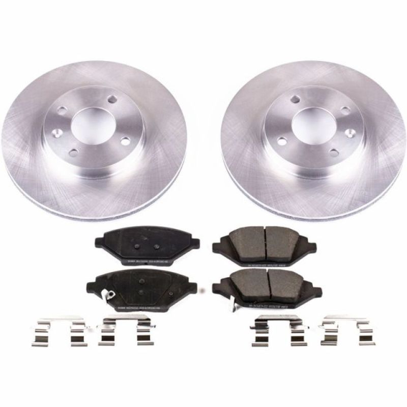 PSB Autospecialty Kit - Power Stop 16-19 Chevrolet Spark Front Autospecialty Brake Kit