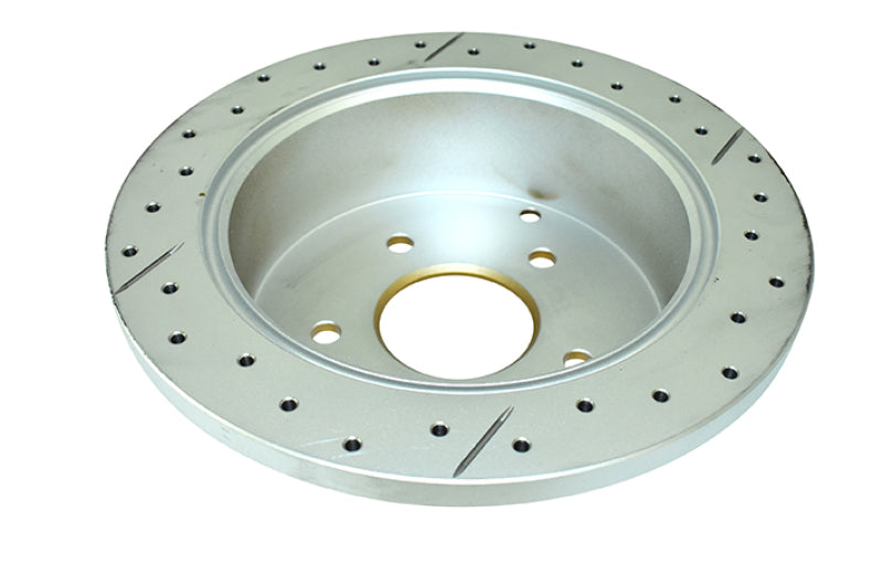 DBA Street Slot&Drill Rotors - DBA 04 Pontiac GTO Rear Drilled & Slotted Street Series Rotor