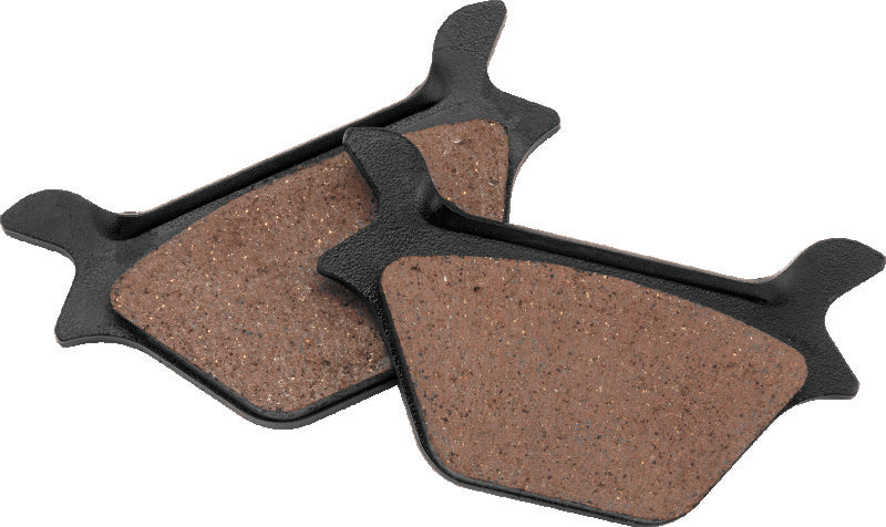 TWP Brake Pads B - Twin Power L87-99 Softail Organic Brake Pads Replaces H-D 44209-87C 44213-87 Rear Girling Caliper