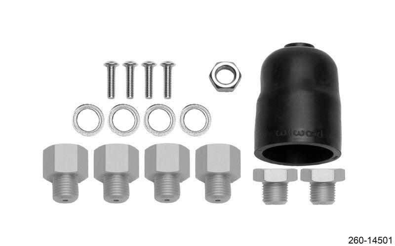 WIL Hardware - Wilwood Hardware Kit Tandem Master Cylinder - 7/8in & 15/16in Bore