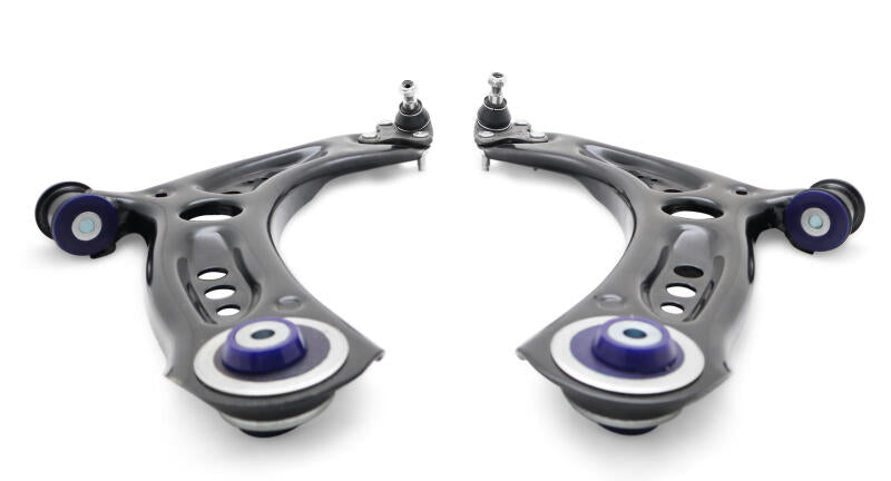 SPR Control Arms - Front - SuperPro 2015 Volkswagen Golf Rear Base Front Control Arm Lower Assembly Kit (Add. Positive Caster)