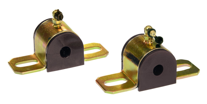 PRO Sway/End Link Bush - Blk - Prothane Universal 90 Deg Greasable Sway Bar Bushings - 1/2in - Type B Bracket - Black