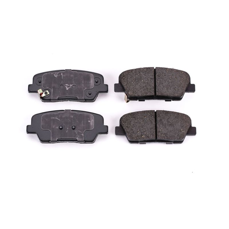 PSB Z16 Evolution Brake Pads - Power Stop 2010 Hyundai Genesis Rear Z16 Evolution Ceramic Brake Pads