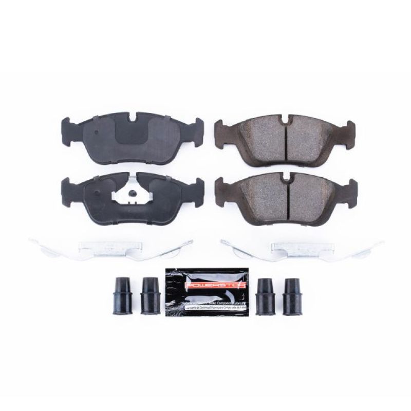 PSB Z23 Evolution Brake Pads - Power Stop 91-98 BMW 318i Front Z23 Evolution Sport Brake Pads w/Hardware