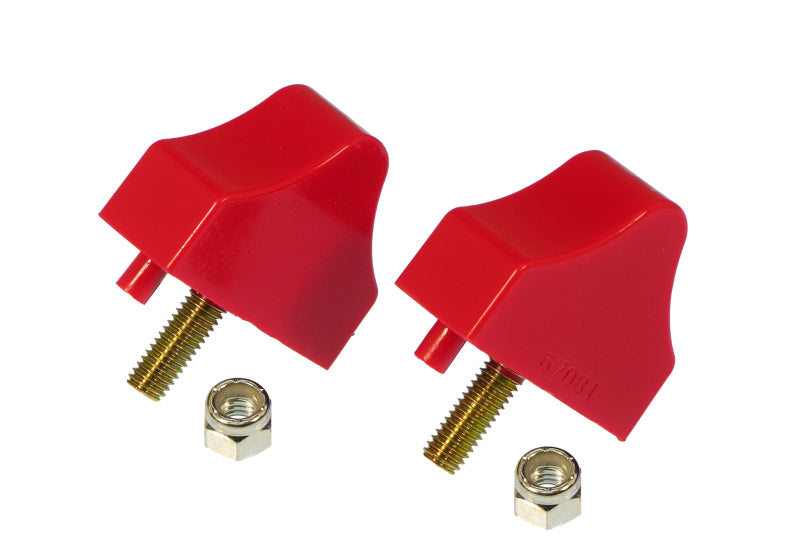 PRO Bump Stops - Red - Prothane 68-69 Chevy Camaro Bump Stop Kit - Red
