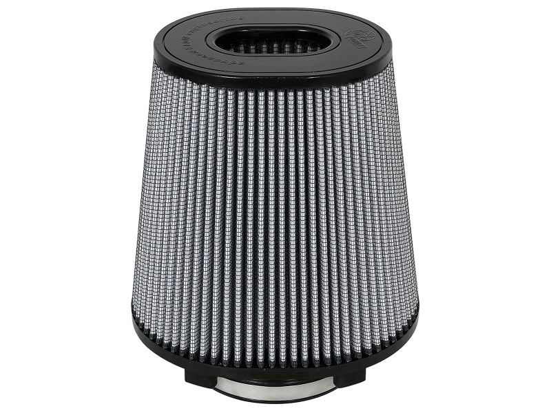 AFE Universal Pro Dry S Filter - aFe Magnum FLOW Intake Replace Air Filter w/PDS Media 5in F / 9x7.5in B / 6.75x5.5in T (Inv) / 9in H