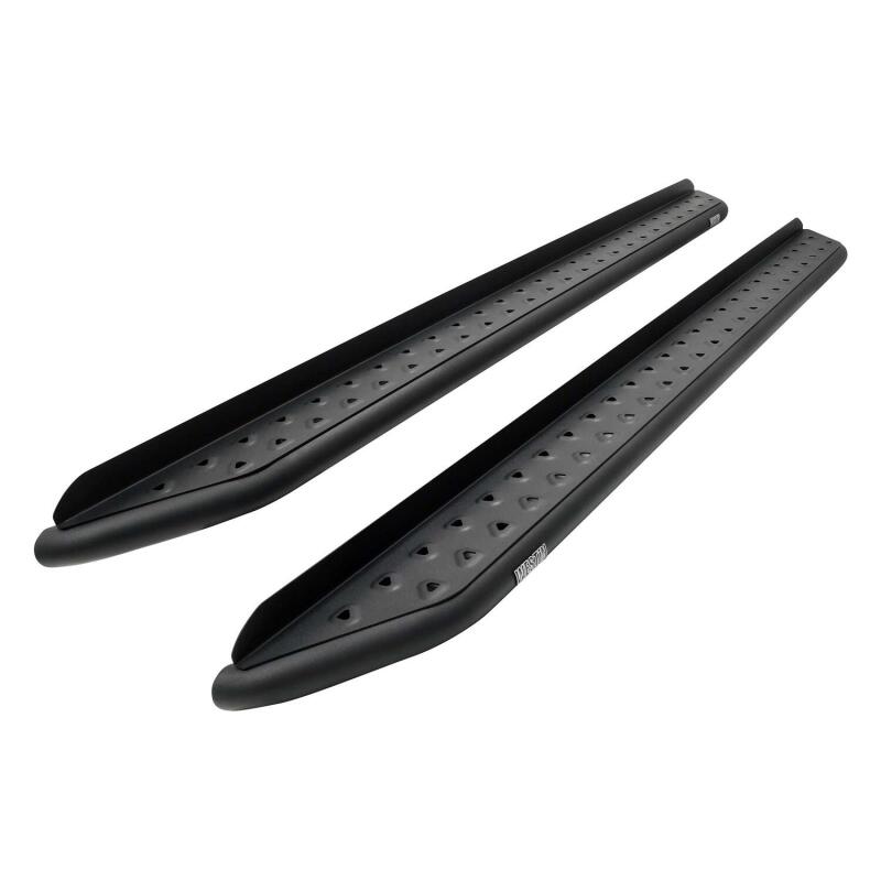 WES Running Boards - Outlaw - Westin 2024 Toyota Tacoma Double Cab Outlaw Running Boards - Textured Black