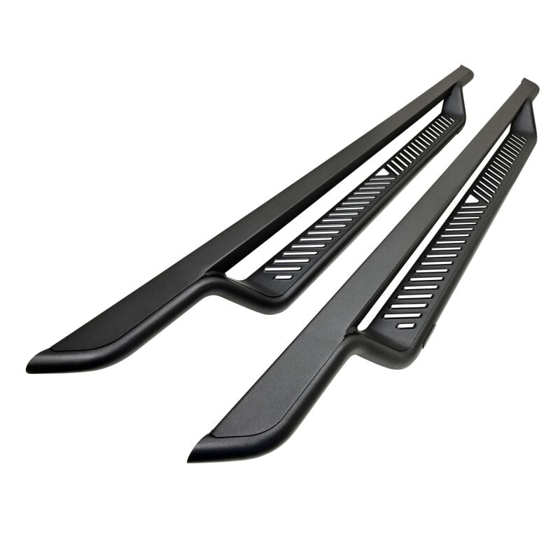 WES Running Boards - Outlaw - Westin 19-25 Chevrolet/GMC Silverado/Sierra 1500 CC Outlaw Drop Running Boards - Tex. Blk