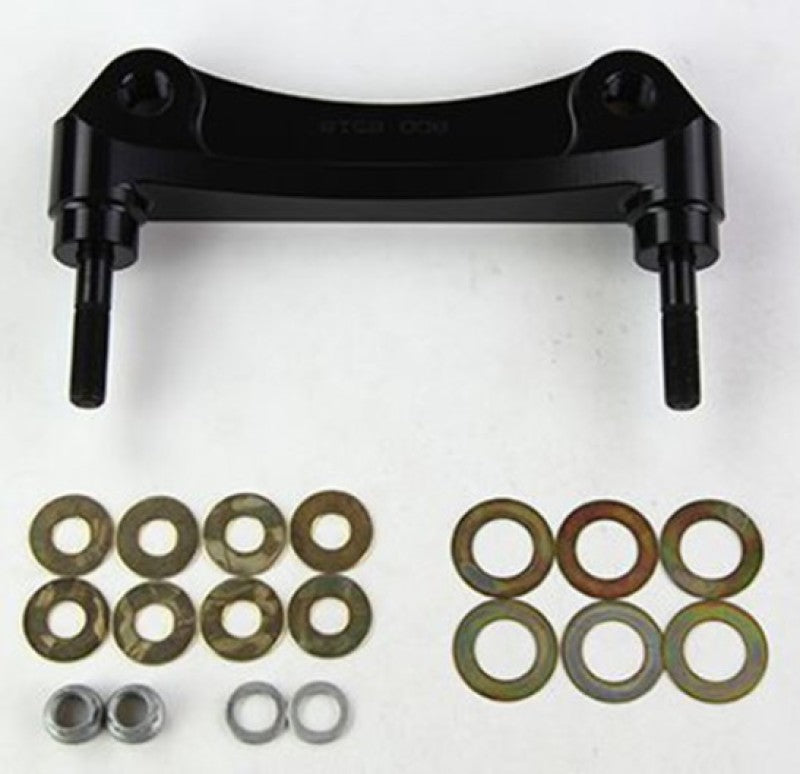 WIL Caliper Brackets - Wilwood Caliper Mounting Kits w/Bracket-SL6R 88-96 Vette 13in Rotor Front