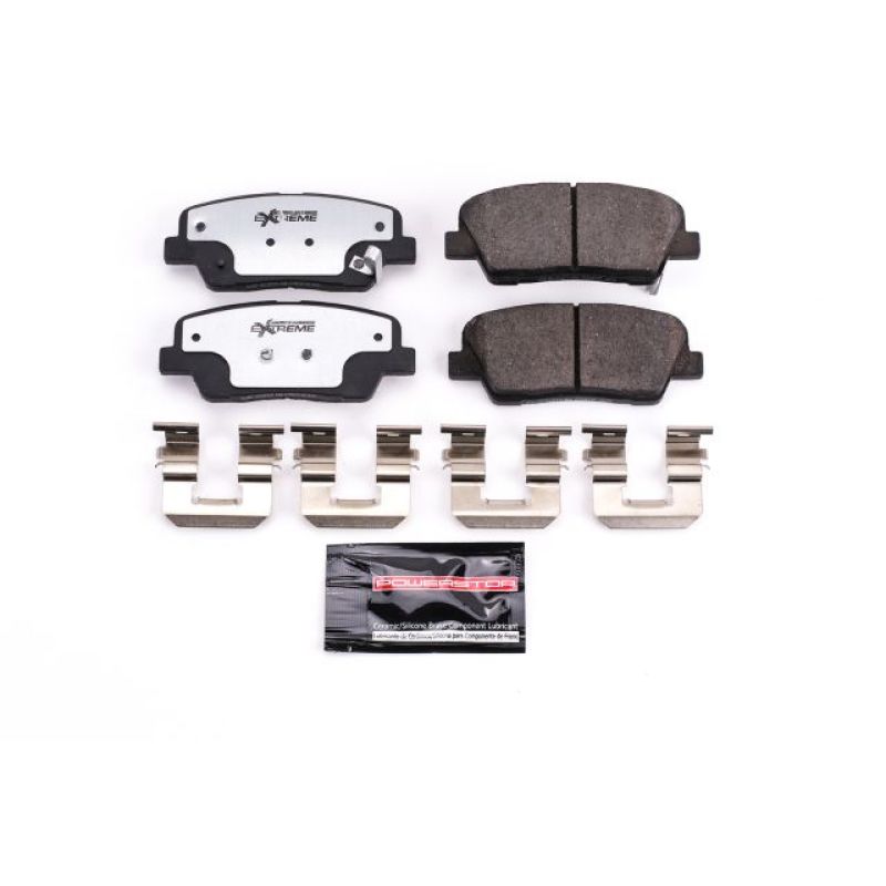 PSB Z26 Extreme Brake Pads - Power Stop 09-11 Kia Borrego Rear Z26 Street Brake Pad w/Hardware