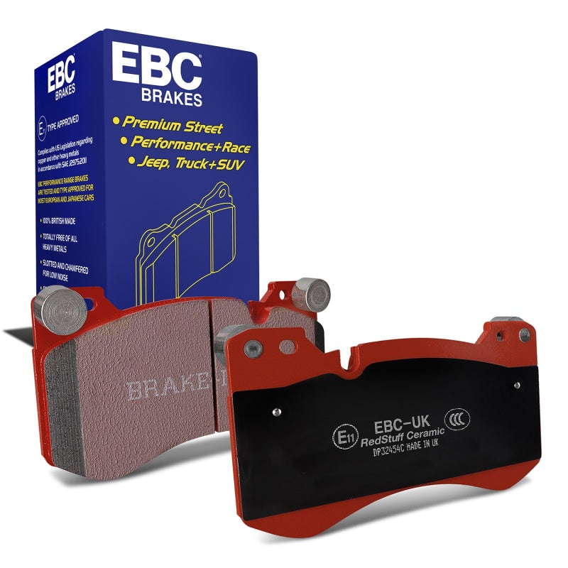 EBC Redstuff Brake Pad Sets - EBC 2021+ BMW M3 G80 3.0TT Redstuff Front Brake Pads