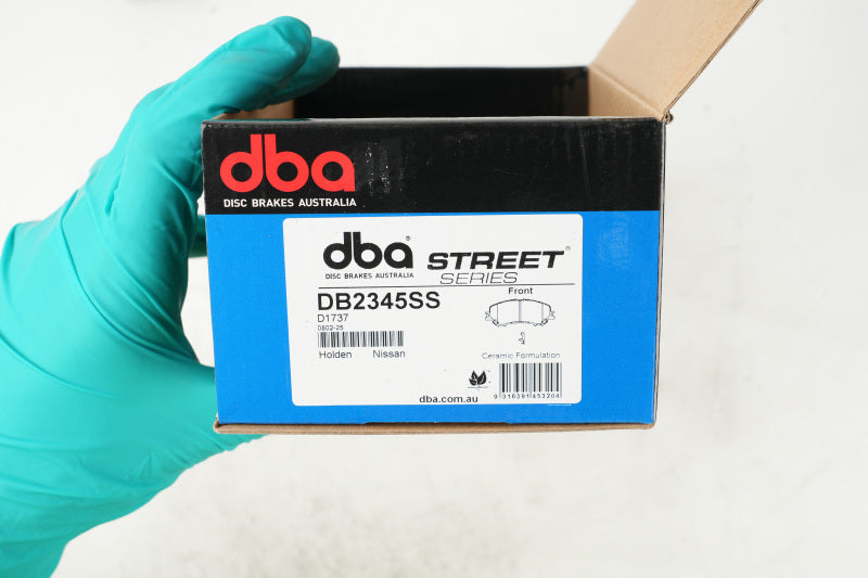 DBA Street Series Brake Pads - DBA 2018 Nissan Rogue (295mm Front Rotor Excl Hybrid) Street Series Front Brake Pads