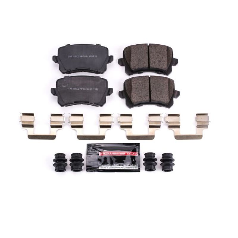 PSB Z23 Evolution Brake Pads - Power Stop 2015 Audi Q3 Rear Z23 Evolution Sport Brake Pads w/Hardware