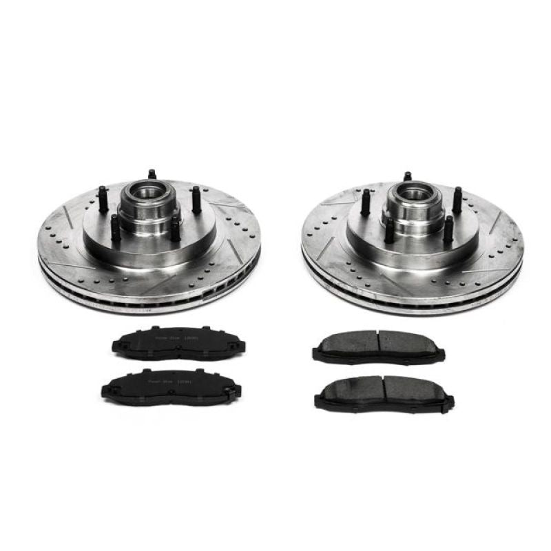 PSB Z23 Evolution Kit - Power Stop 97-00 Ford F-150 Front Z23 Evolution Sport Brake Kit