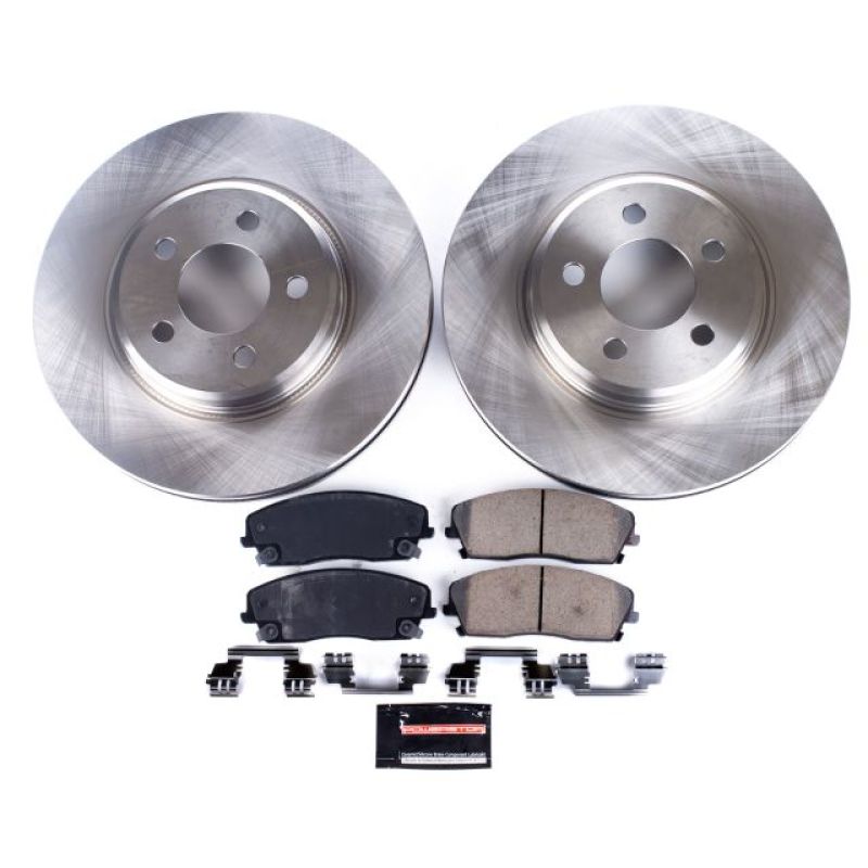 PSB Autospecialty Kit - Power Stop 05-19 Chrysler 300 Front Autospecialty Brake Kit