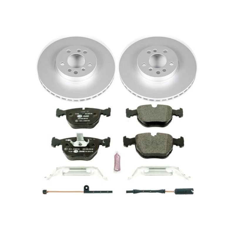 PSB Euro-Stop Kit - Power Stop 00-06 BMW X5 Front Euro-Stop Brake Kit