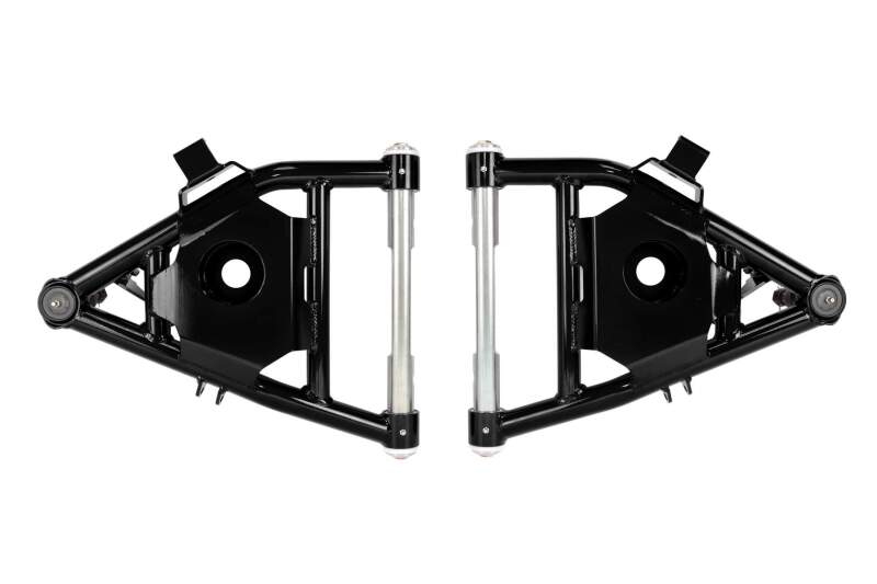 UMI Lower Control Arms - UMI Performance 73-87 GM C10 Street Performance A-Arm Kit - Black