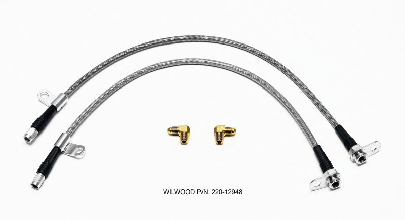 WIL Flexline Brake Hose - Wilwood Flexline Kit Front Mazda Miata 05-12