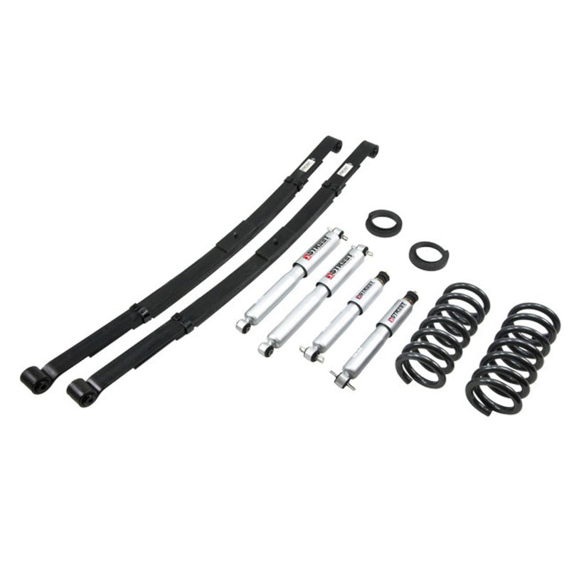 BT Lower Kit w SP Shocks - Belltech LOWERING KIT WITH SP SHOCKS