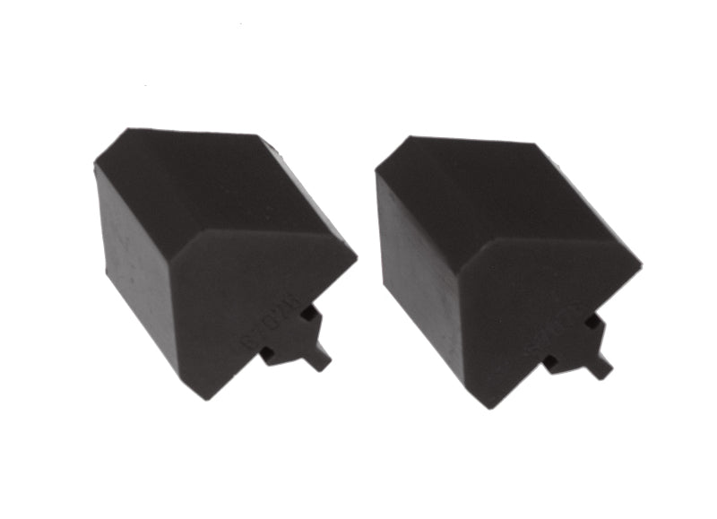 PRO Bump Stops - Blk - Prothane Universal Bump Stop Pull Through Style - Black