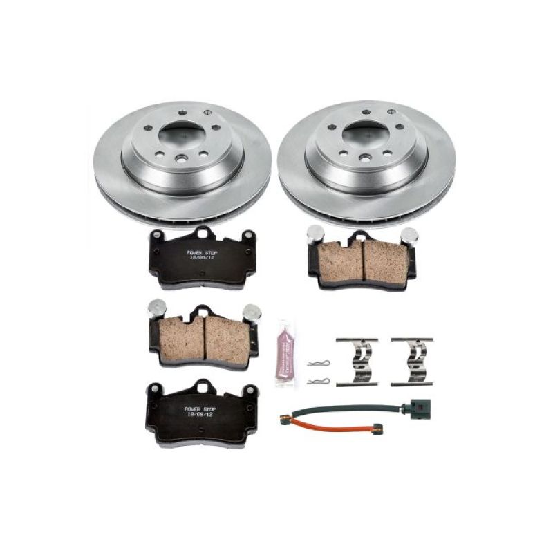 PSB Autospecialty Kit - Power Stop 07-15 Audi Q7 Rear Autospecialty Brake Kit