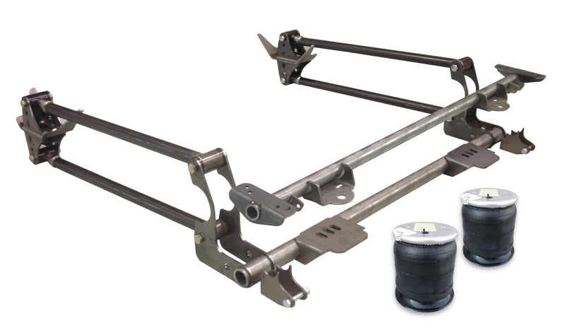 RID Suspension Link Kits - Ridetech Parallel 4-Link System Weld-in 4 Link Kit for 3/4 and 1 Ton Trucks Black Powdercoat